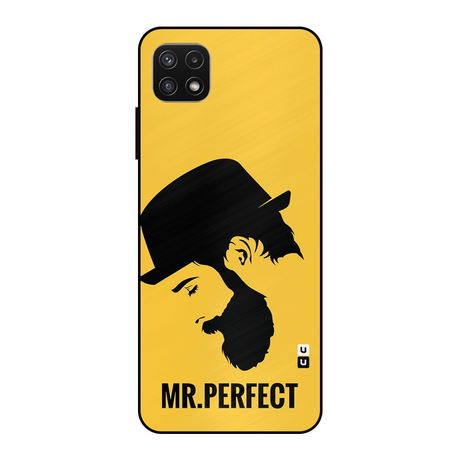 Mr Perfect Metal Back Case for Galaxy A22 5G