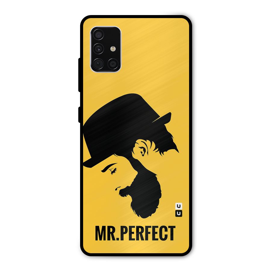 Mr Perfect Metal Back Case for Galaxy A51