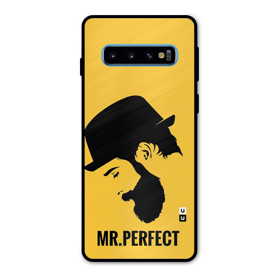 Mr Perfect Metal Back Case for Galaxy S10