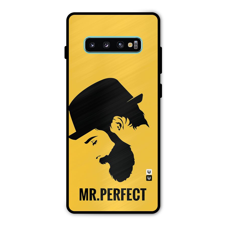 Mr Perfect Metal Back Case for Galaxy S10 Plus