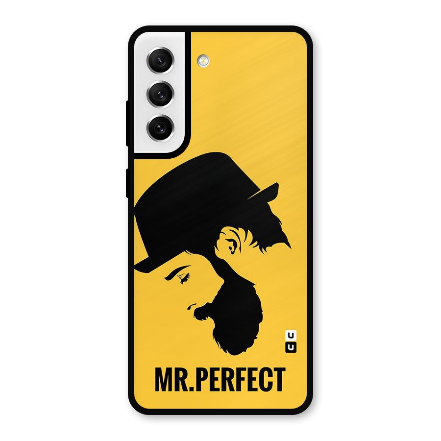 Mr Perfect Metal Back Case for Galaxy S21 FE 5G