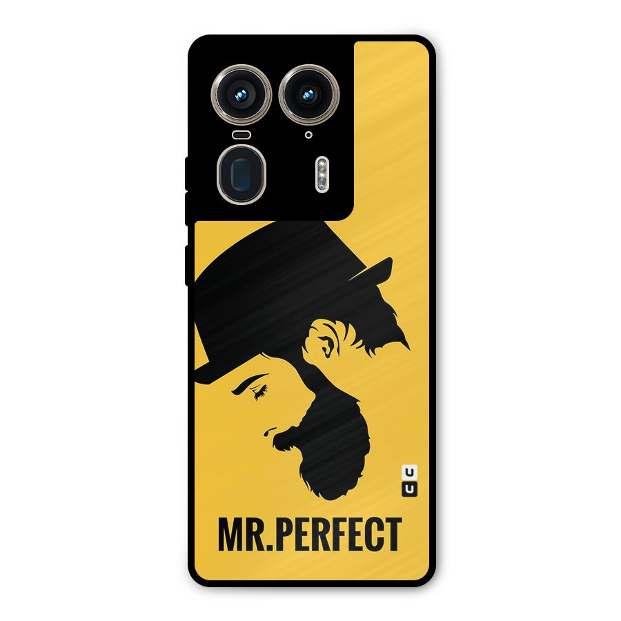 Mr Perfect Metal Back Case for Motorola Edge 50 Ultra