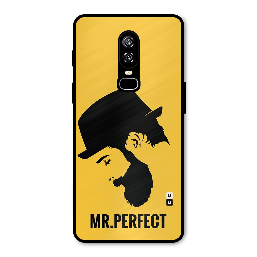 Mr Perfect Metal Back Case for OnePlus 6