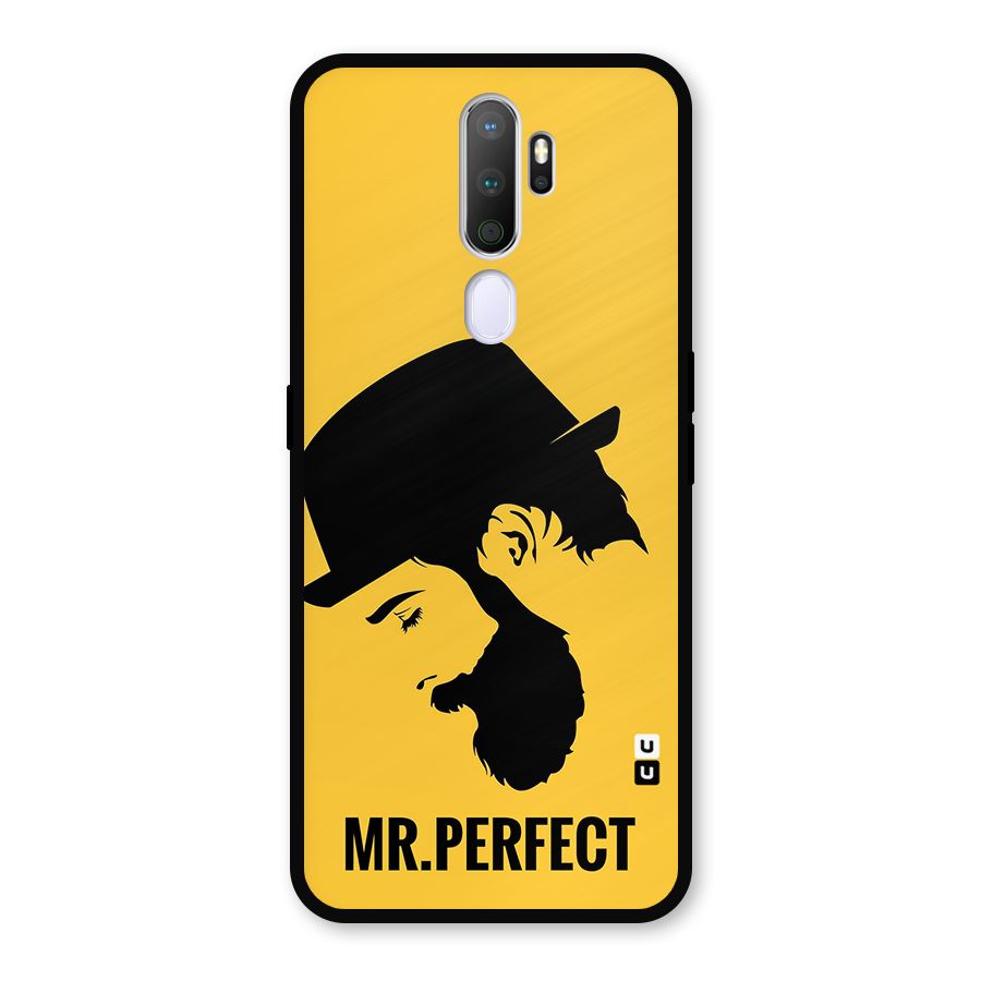 Mr Perfect Metal Back Case for Oppo A5 (2020)