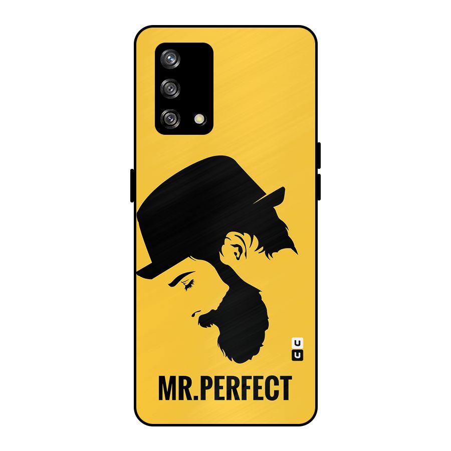 Mr Perfect Metal Back Case for Oppo F19