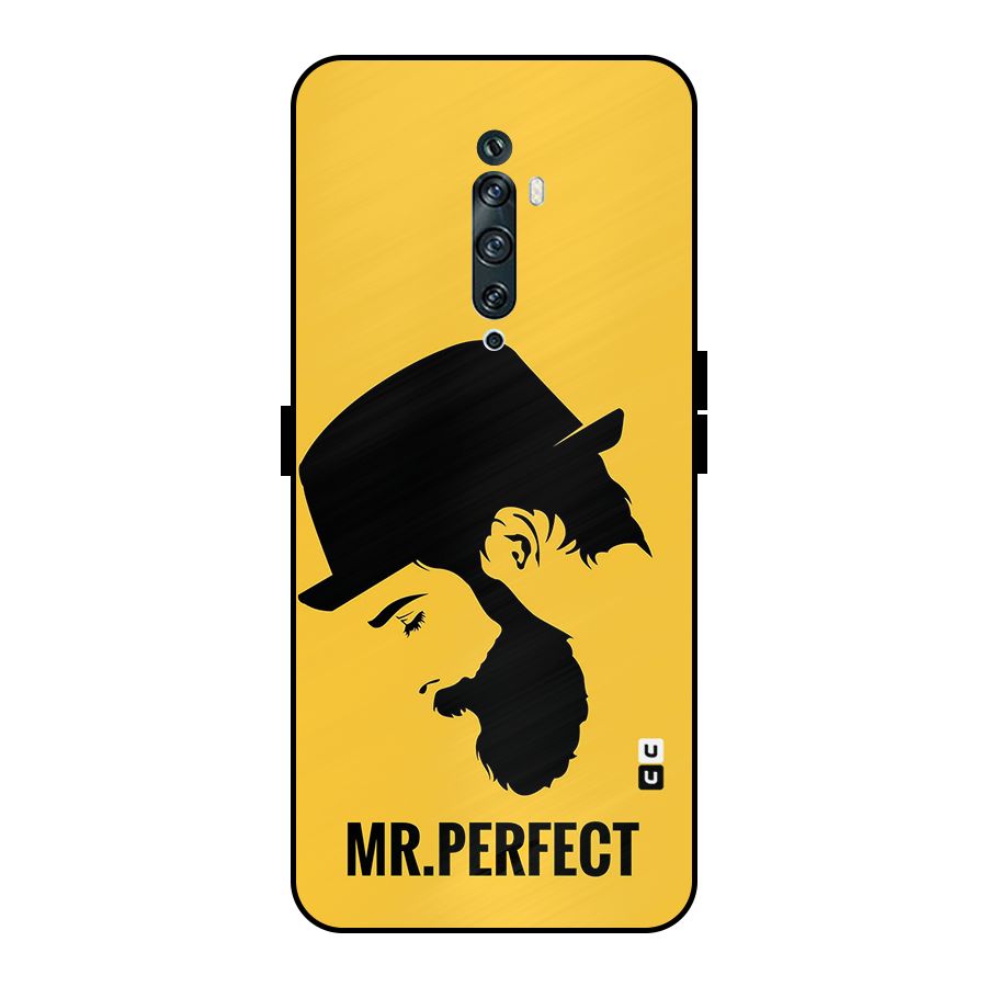 Mr Perfect Metal Back Case for Oppo Reno2 F