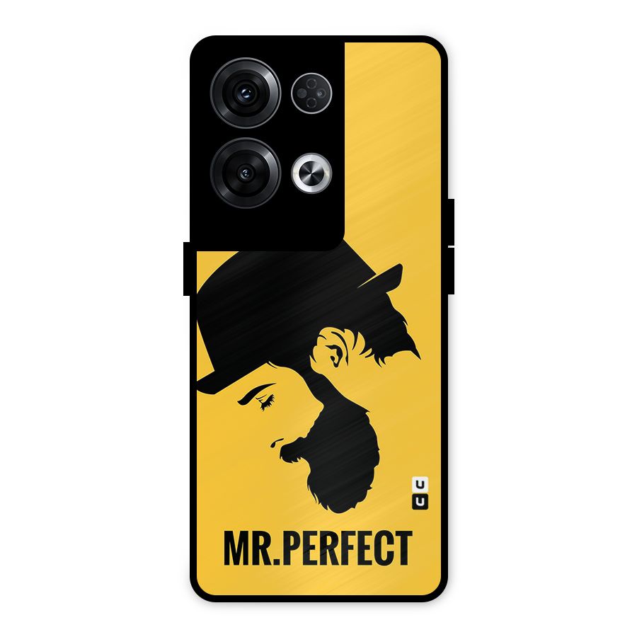 Mr Perfect Metal Back Case for Oppo Reno8 Pro 5G