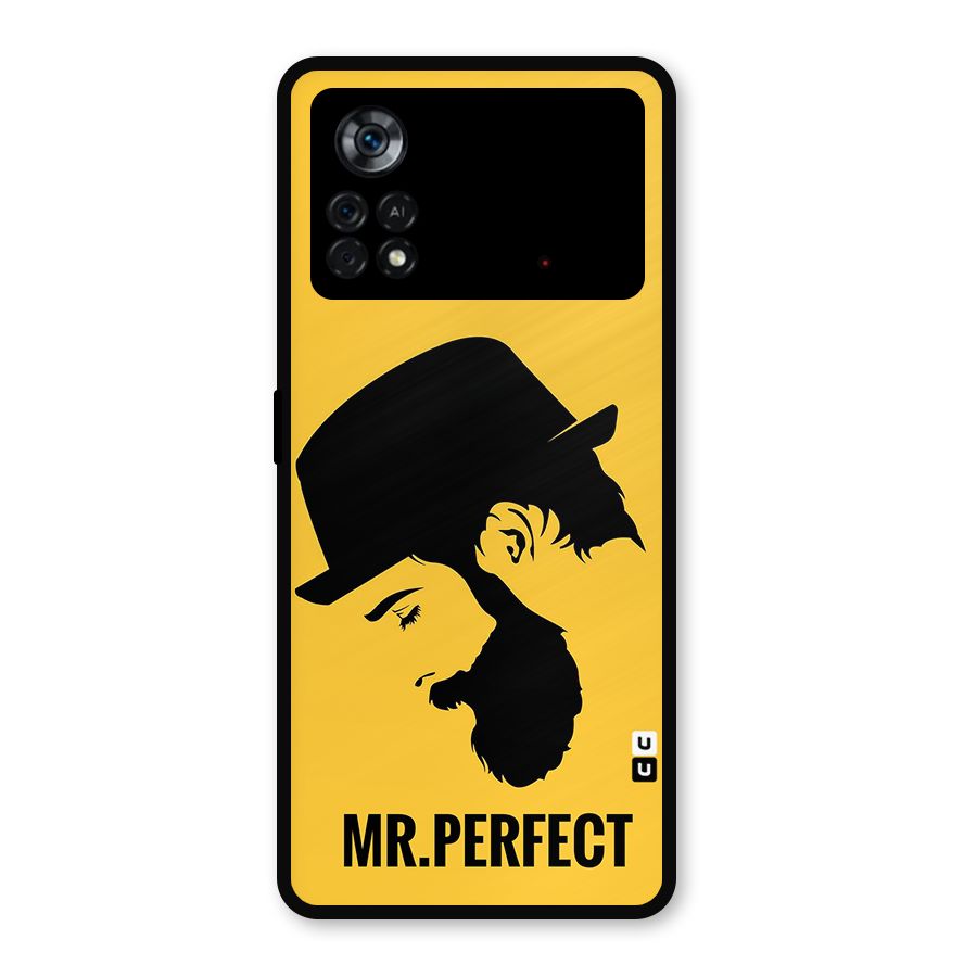 Mr Perfect Metal Back Case for Poco X4 Pro 5G