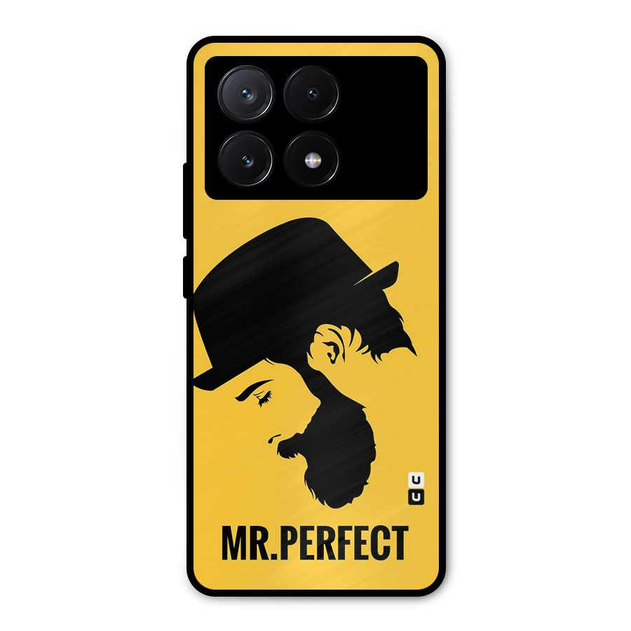 Mr Perfect Metal Back Case for Poco X6 Pro