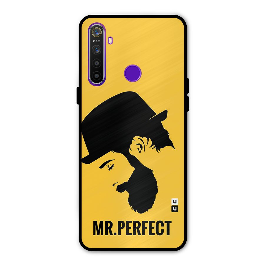 Mr Perfect Metal Back Case for Realme 5i