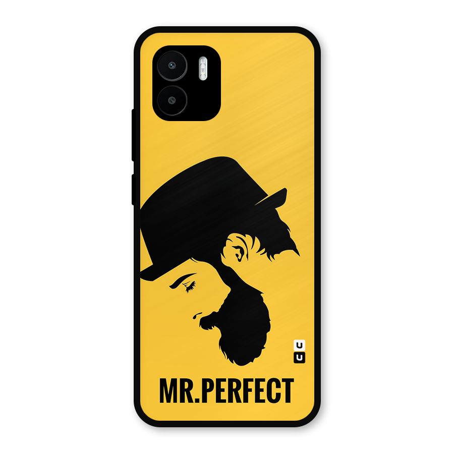 Mr Perfect Metal Back Case for Redmi A2