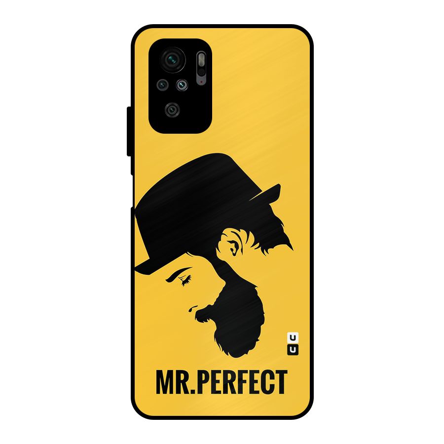 Mr Perfect Metal Back Case for Redmi Note 10S
