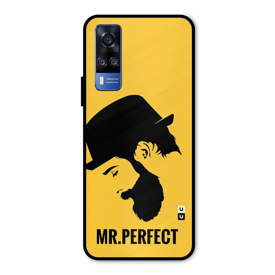 Mr Perfect Metal Back Case for Vivo Y31