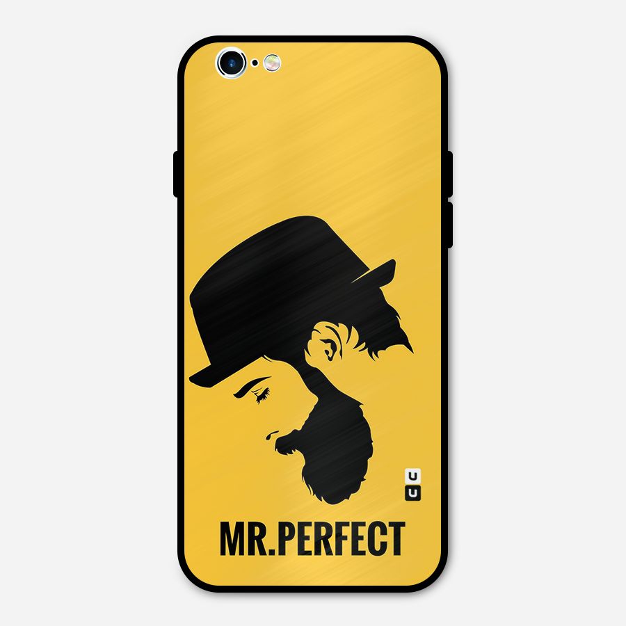 Mr Perfect Metal Back Case for iPhone 6 6s