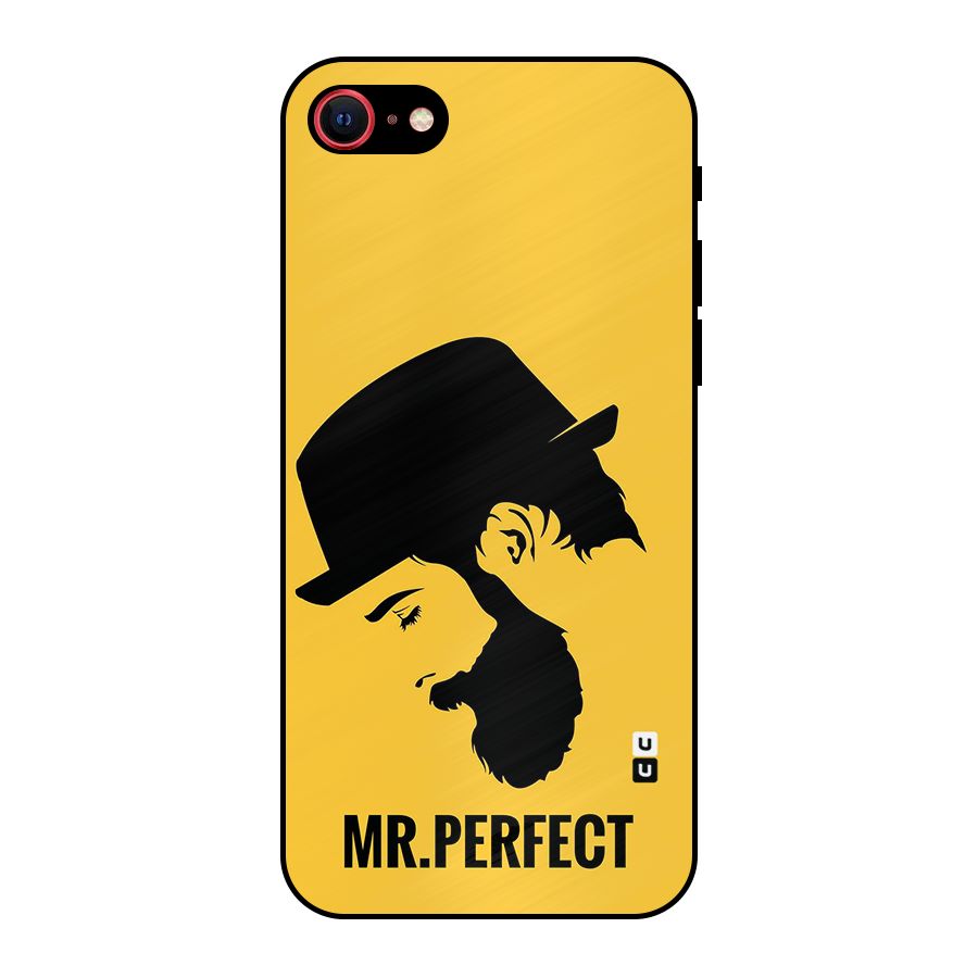 Mr Perfect Metal Back Case for iPhone SE 2022