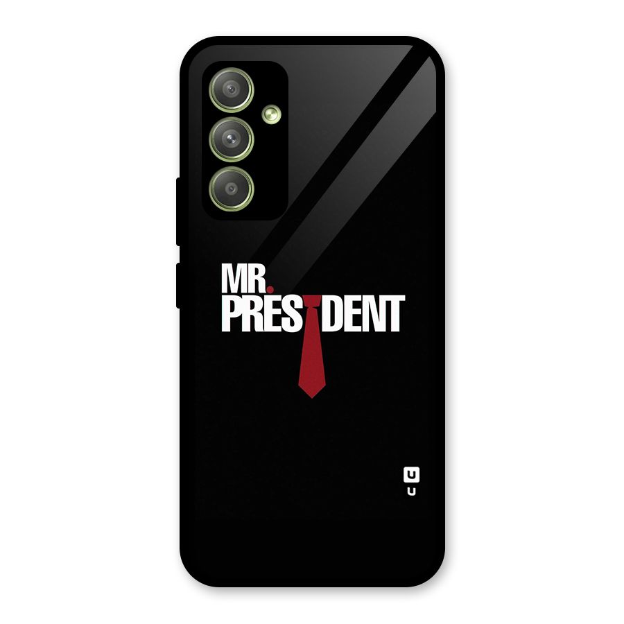 Mr President Glass Back Case for Galaxy A54