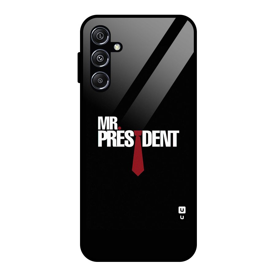 Mr President Glass Back Case for Galaxy M34 5G