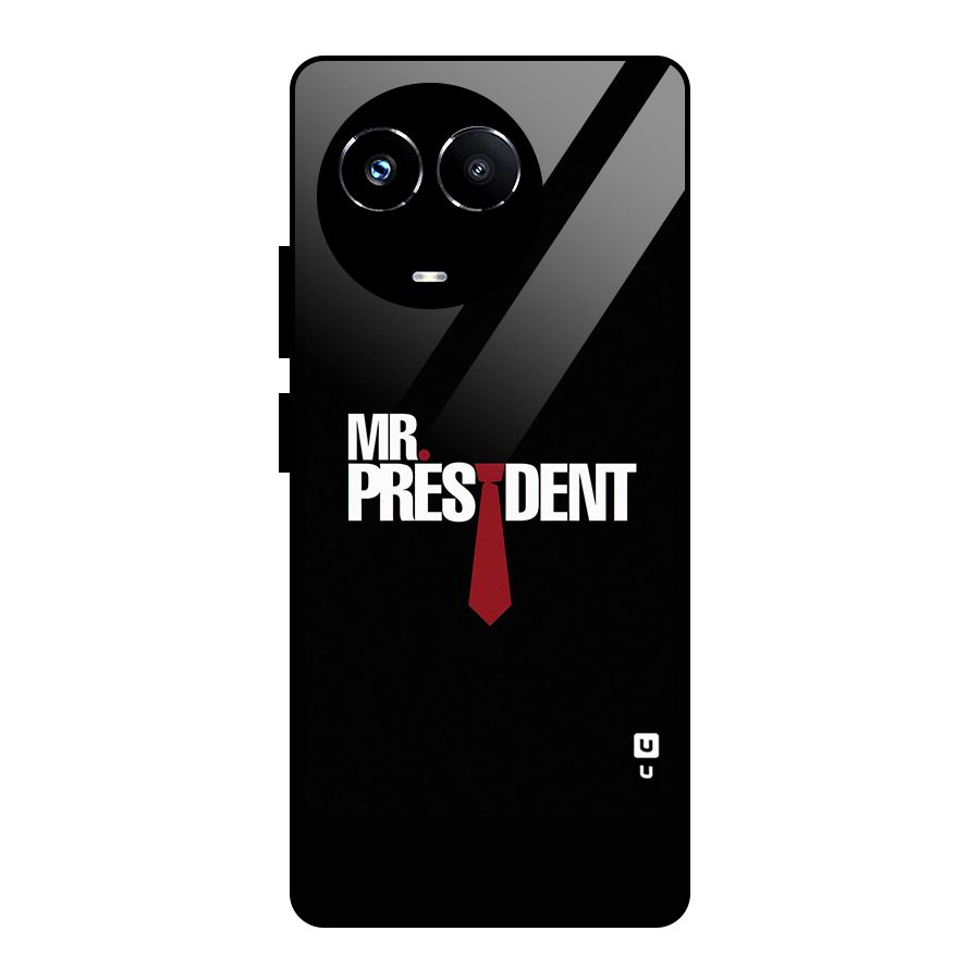 Mr President Glass Back Case for Realme Narzo 60X