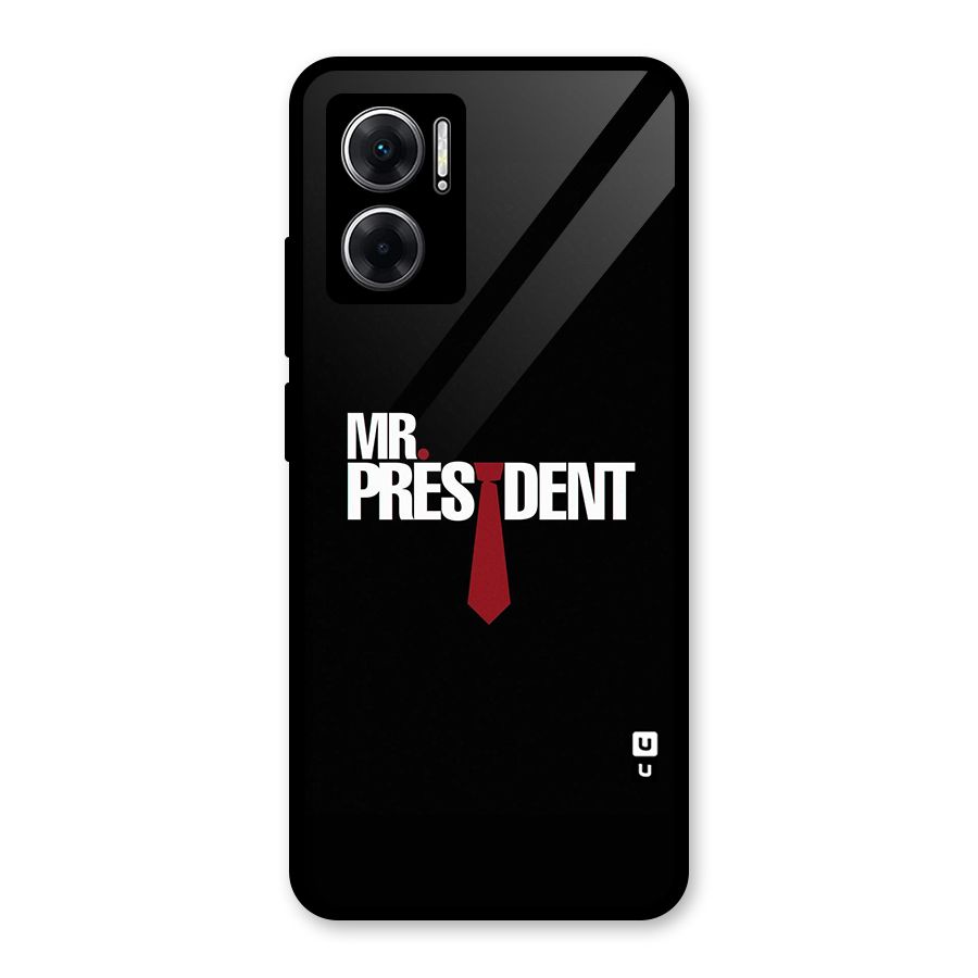 Mr President Glass Back Case for Redmi 11 Prime 5G