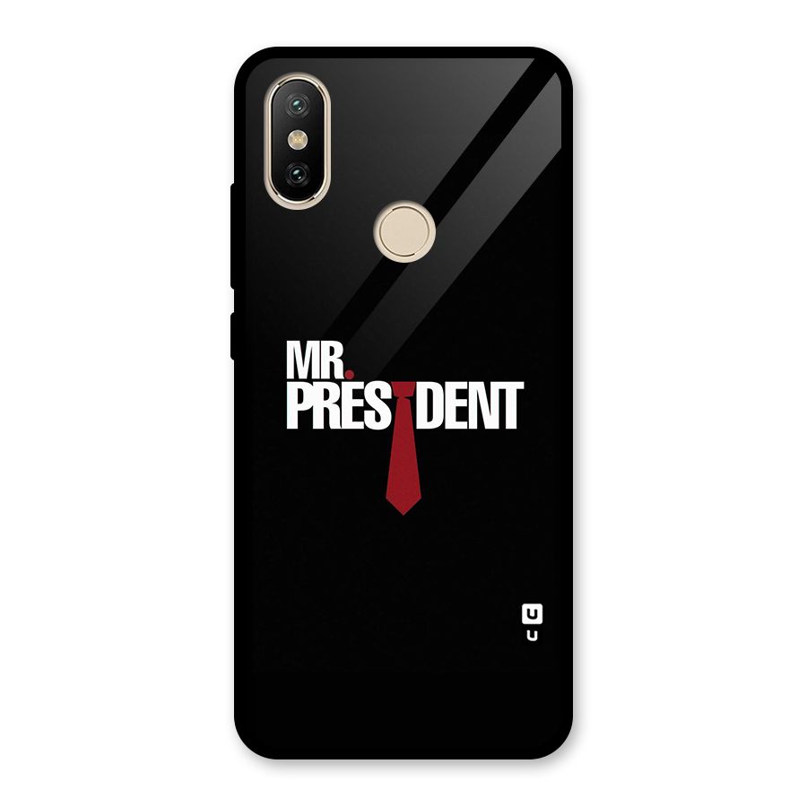 Mr President Glass Back Case for Redmi A2