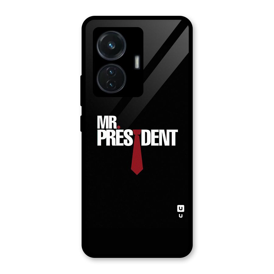 Mr President Glass Back Case for Vivo T1 44W
