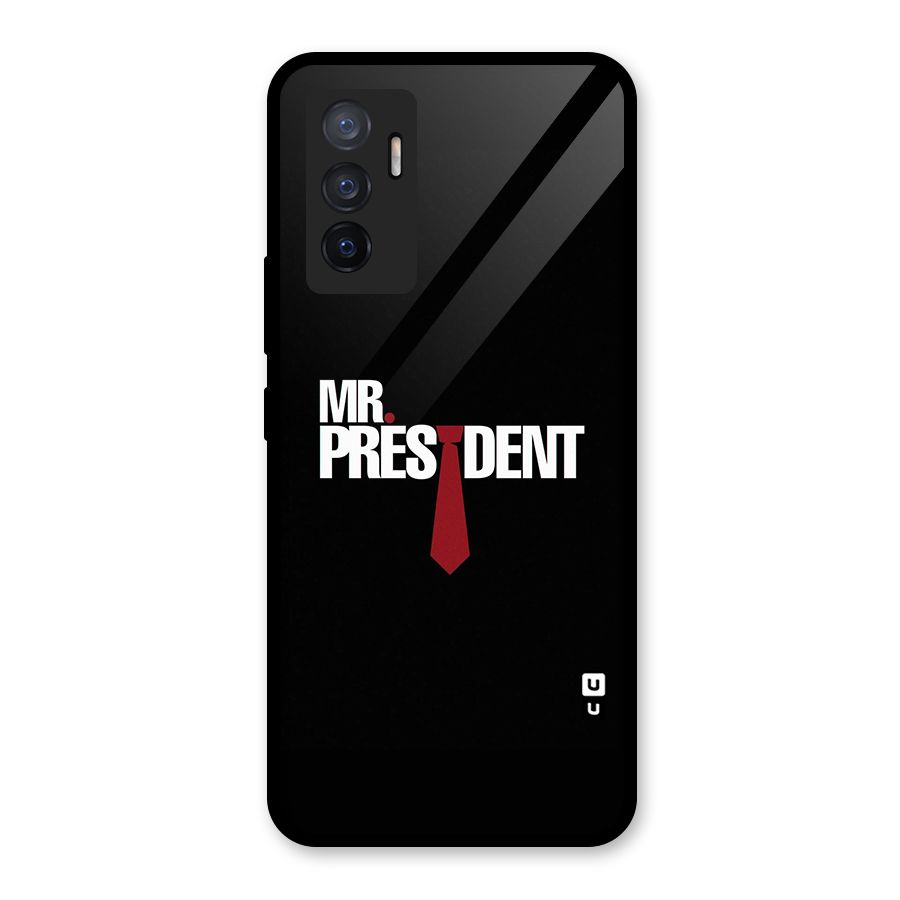 Mr President Glass Back Case for Vivo V23e