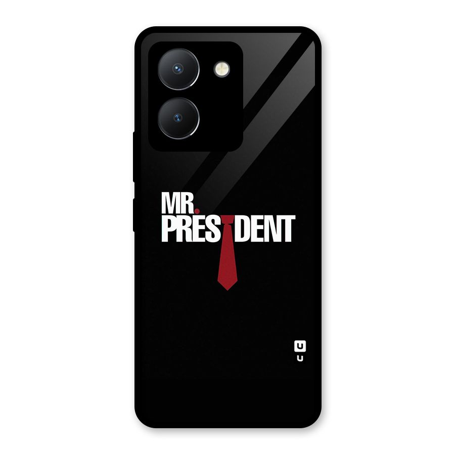 Mr President Glass Back Case for Vivo Y36