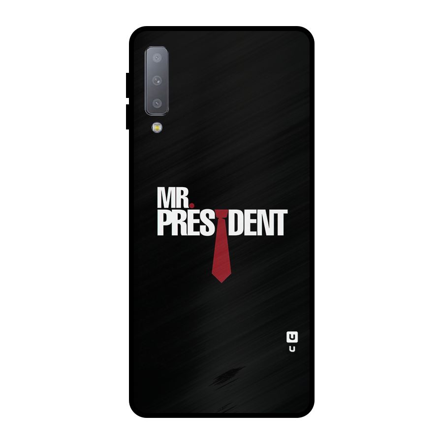 Mr President Metal Back Case for Galaxy A7 (2018)