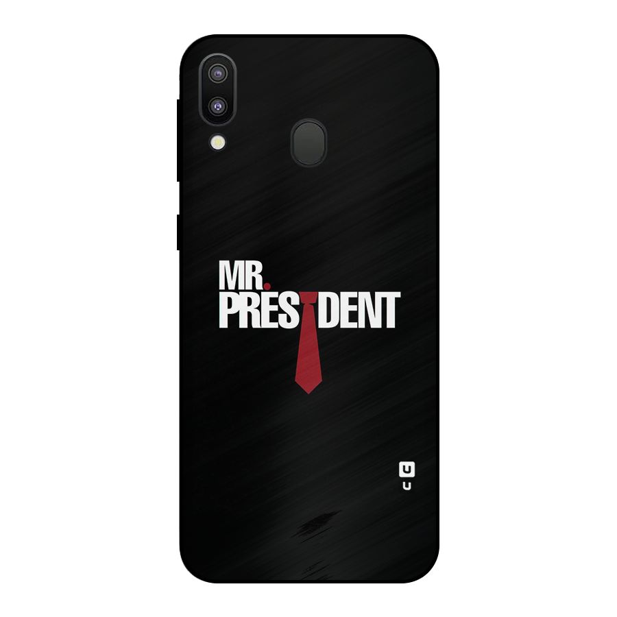 Mr President Metal Back Case for Galaxy M20