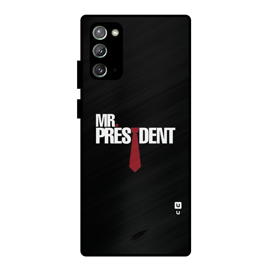 Mr President Metal Back Case for Galaxy Note 20