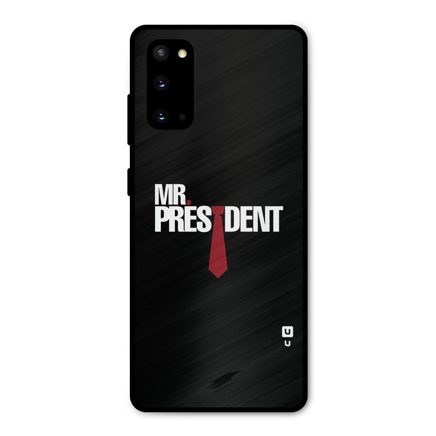 Mr President Metal Back Case for Galaxy S20