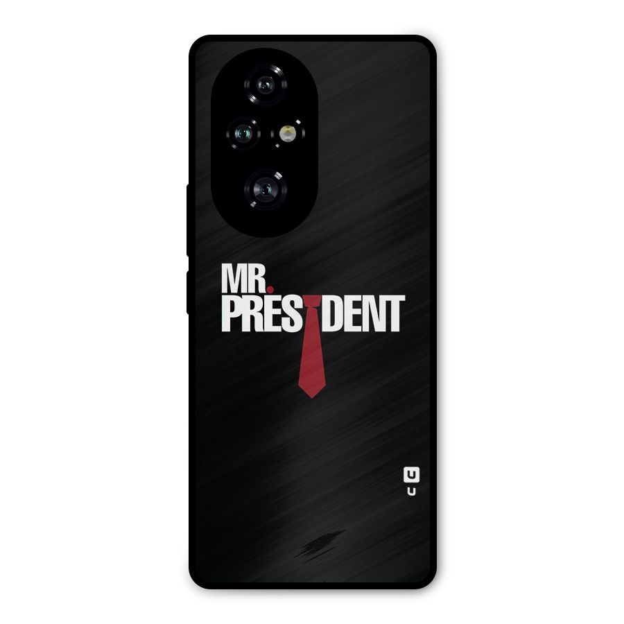 Mr President Metal Back Case for Honor 200 Pro