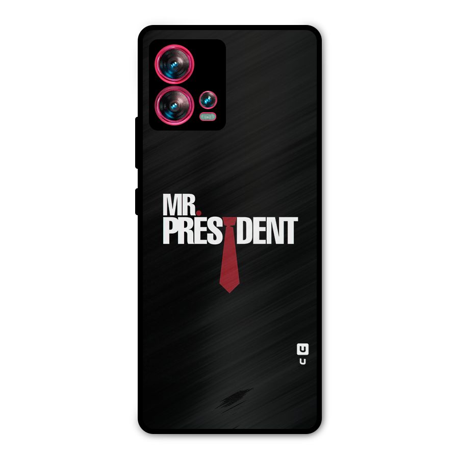 Mr President Metal Back Case for Motorola Edge 30 Fusion