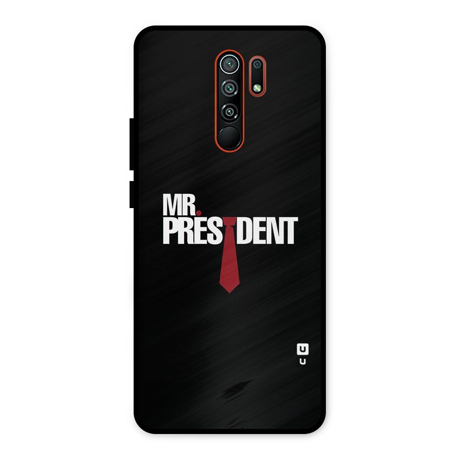 Mr President Metal Back Case for Redmi 9 Prime