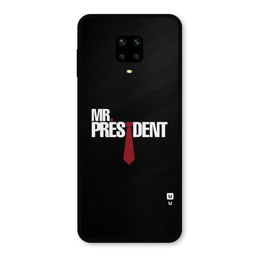 Mr President Metal Back Case for Redmi Note 9 Pro Max