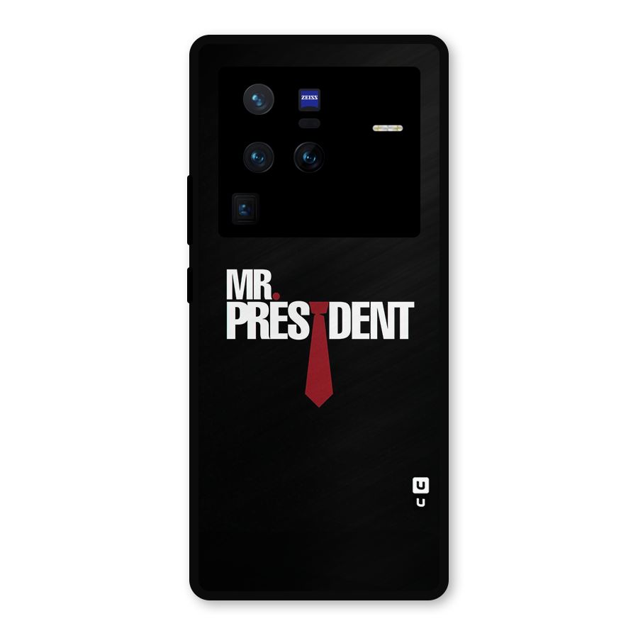 Mr President Metal Back Case for Vivo X80 Pro