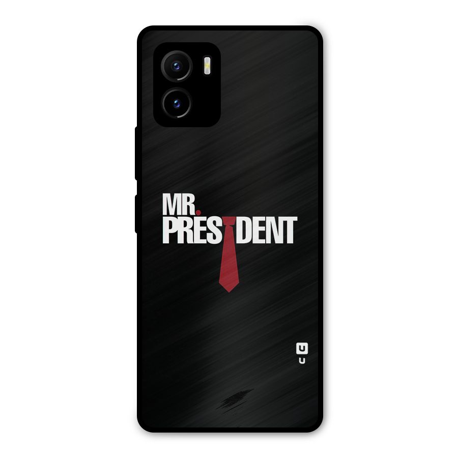 Mr President Metal Back Case for Vivo Y15s