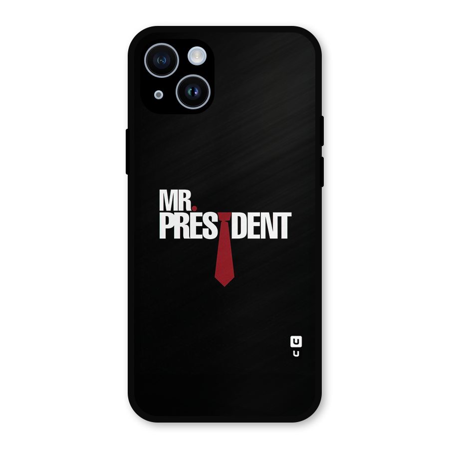 Mr President Metal Back Case for iPhone 14