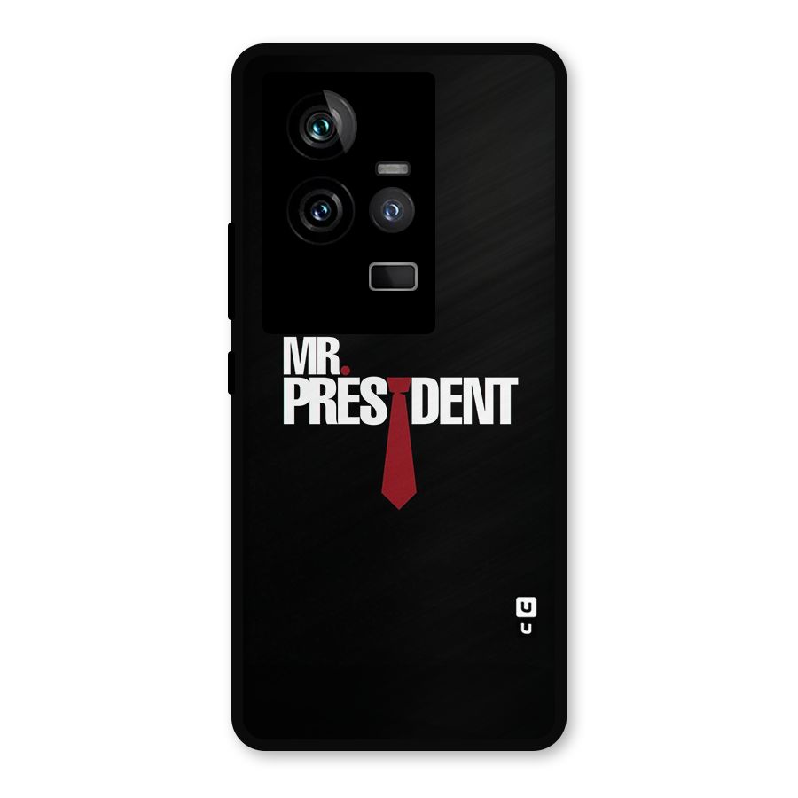 Mr President Metal Back Case for iQOO 11 5G
