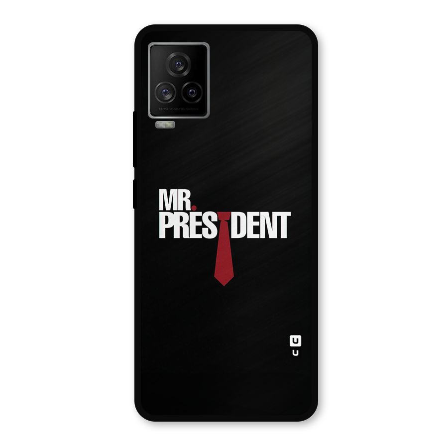 Mr President Metal Back Case for iQOO 7 Legend 5G