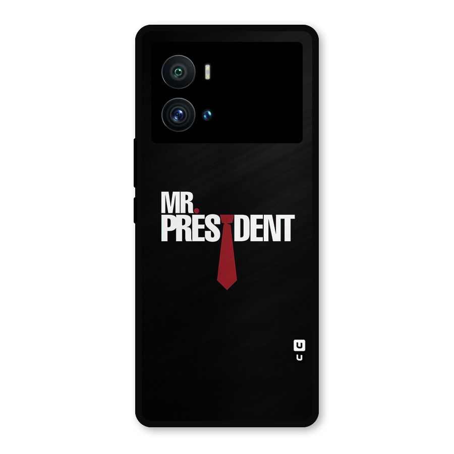 Mr President Metal Back Case for iQOO 9 Pro