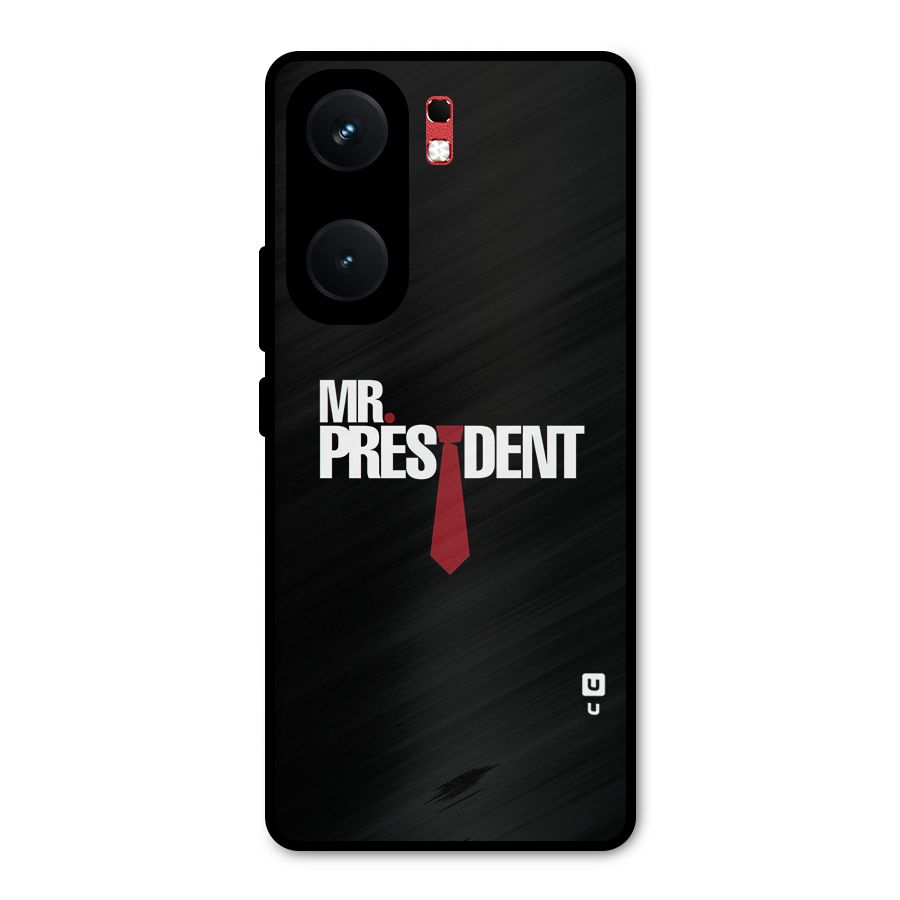 Mr President Metal Back Case for iQOO Neo 9 Pro