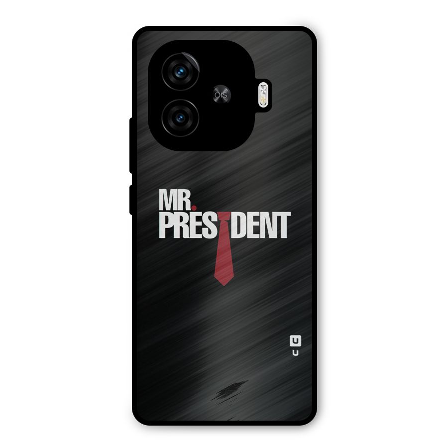 Mr President Metal Back Case for iQOO Z9 Turbo