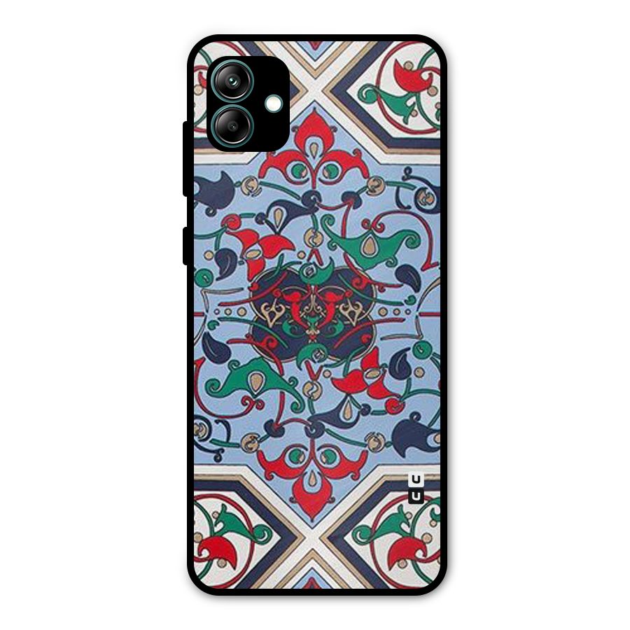 Multi Block Pattern Metal Back Case for Galaxy A04