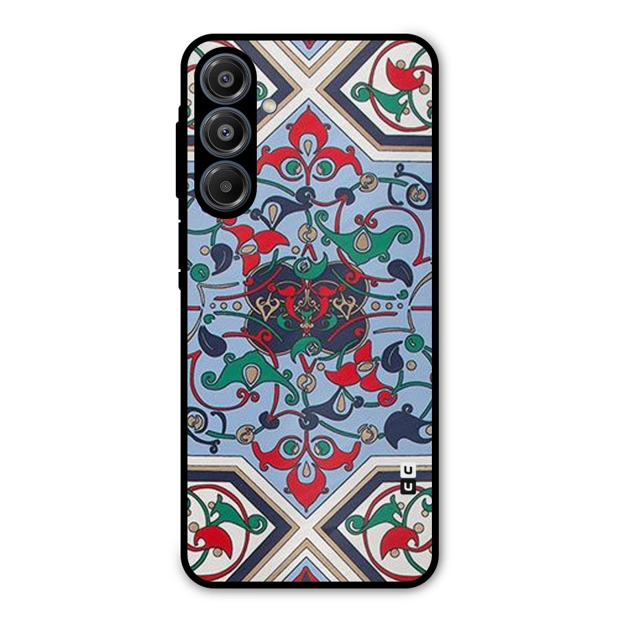 Multi Block Pattern Metal Back Case for Galaxy A16 5G