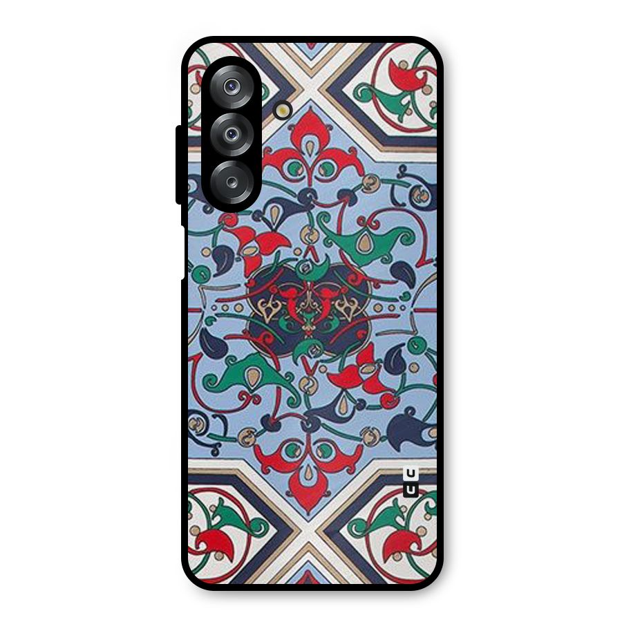Multi Block Pattern Metal Back Case for Galaxy A26