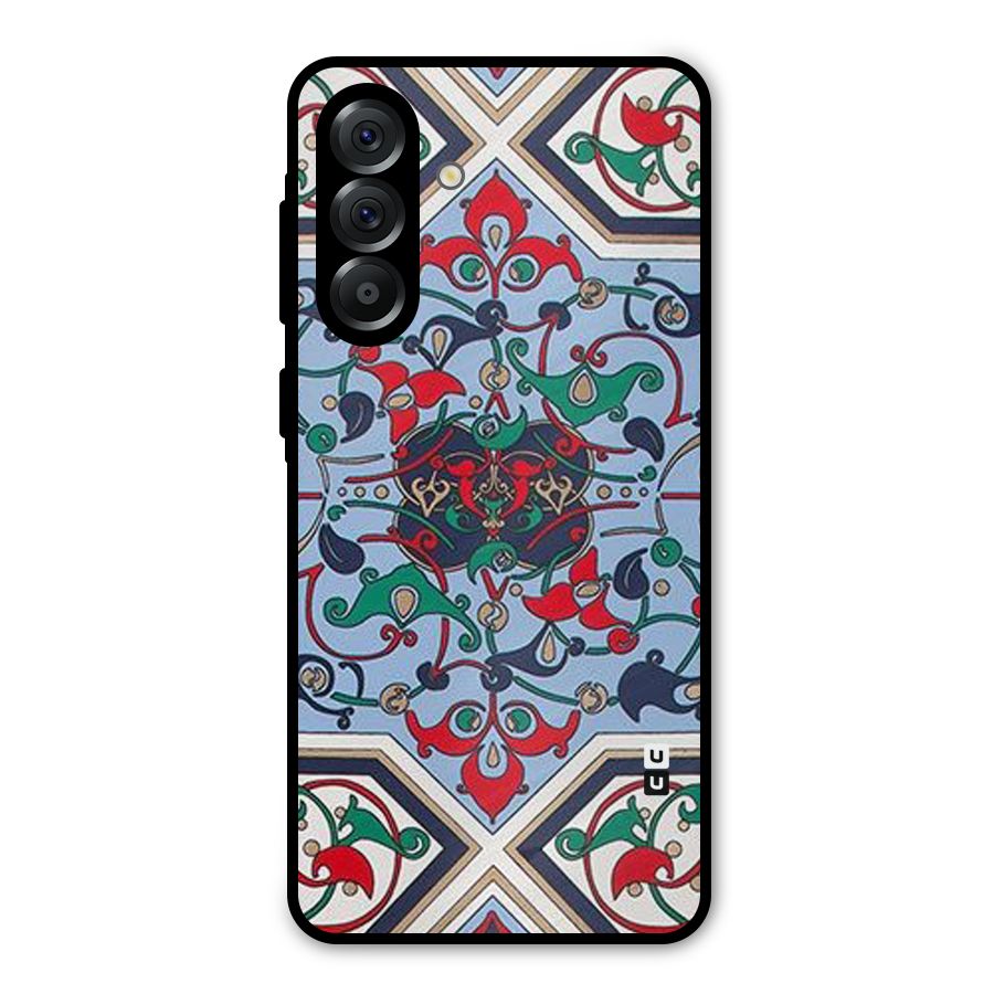 Multi Block Pattern Metal Back Case for Galaxy A56