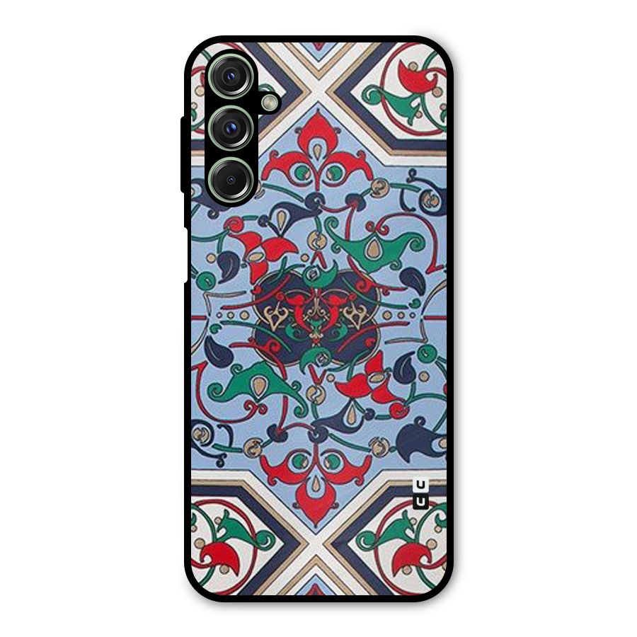 Multi Block Pattern Metal Back Case for Galaxy F34