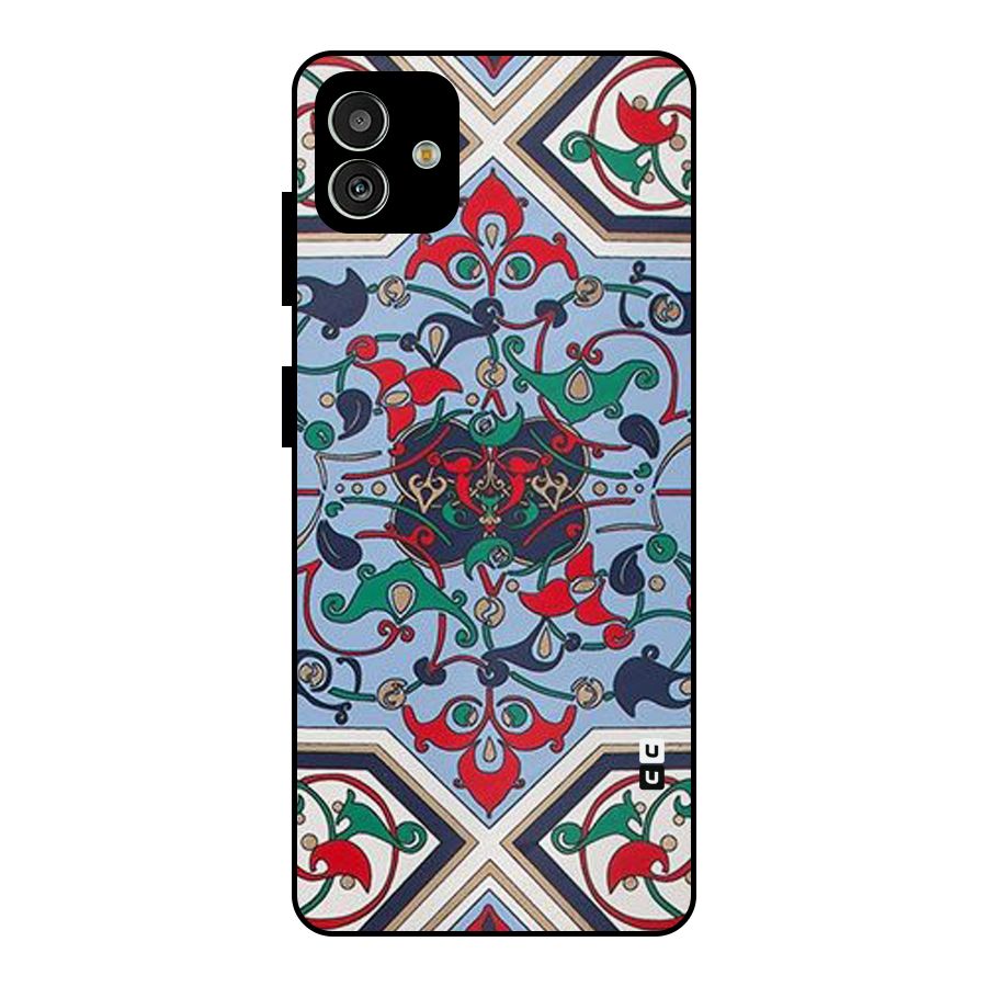Multi Block Pattern Metal Back Case for Galaxy M13 5G