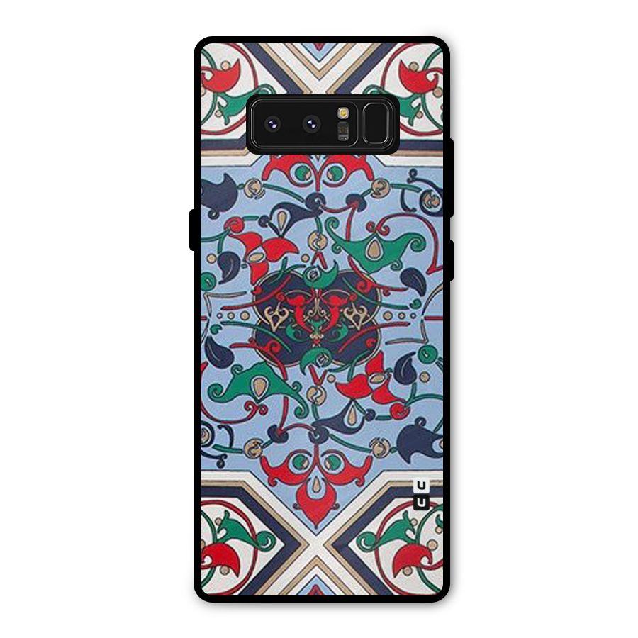 Multi Block Pattern Metal Back Case for Galaxy Note 8